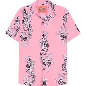 Pink Men's Casual Shirt